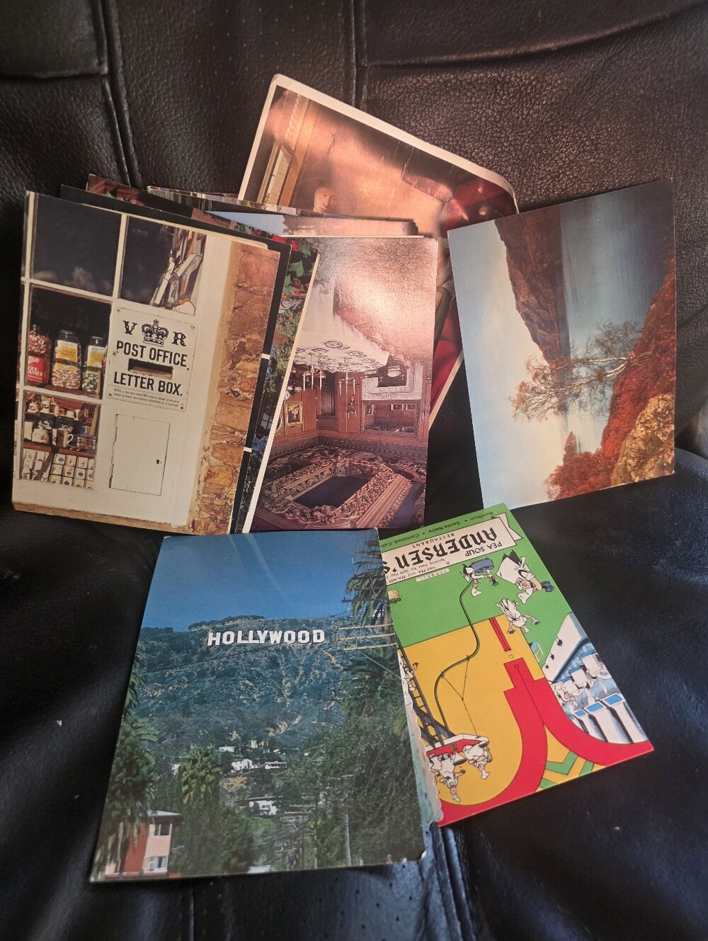 Box Of Vintage Postcards